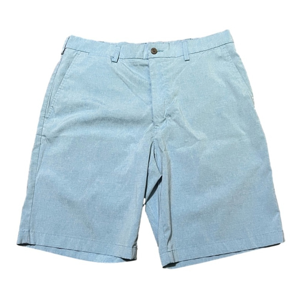 PGA Tour Light Blue Polyester Elastane Shorts Men’s Size 34